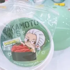くら寿司 サカモトデイズ 坂本太郎　缶バッジ