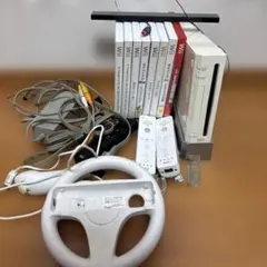 Wii本体とゲームソフト8本セット