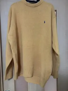 Polo by Ralph Lauren イエロー ニットセーター L