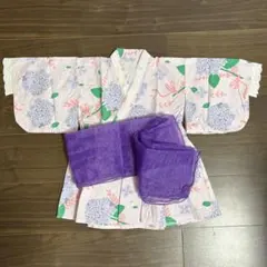 浴衣★ワンピースタイプ★帯付
