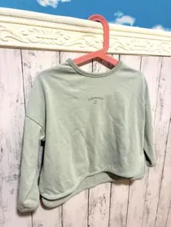 apres les cours ミントグリーン 長袖カットソー