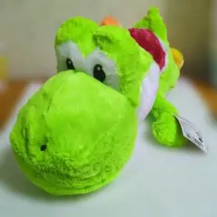 ☆美品☆　スーパーマリオ　特大サイズ　クタッとぬいぐるみ　ヨッシー