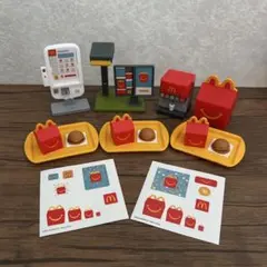 ハッピーセット　マクドナルドミニチュア　4点セット