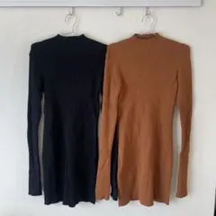 【美品】SLY ニットワンピース2色セット