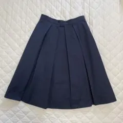 マッキントッシュフィソロフィー スカート 38 ネイビー