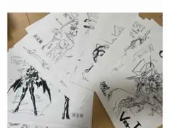 エンジェルブレイド キャラクター設定 設定資料 30枚 - メルカリ