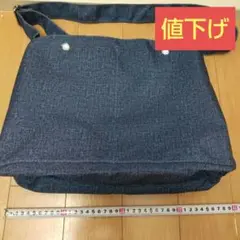 ダークブルー ショルダーバッグ サコッシュanello アネロ