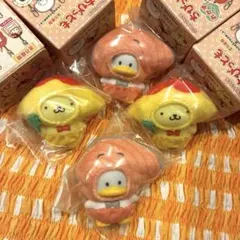 サンリオ　ちびっとも　おかず　ポムポムプリン　オムライス　あひるのペックル