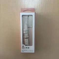 & me ソフトレザー バンド ホワイト 41/40/38mm 新品未使用