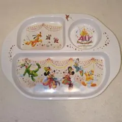 ディズニー　40周年　ハーモニーインカラー　スーベニア　お子様プレート