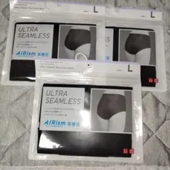ユニクロエアリズムウルトラシームレスショーツ　ジャストウエストLサイズ