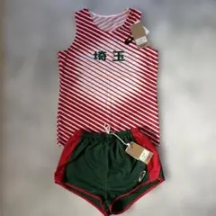 【新品Lサイズ】女子陸上ユニフォーム上下セット　エンジ色×ダークグレー　立命館 新品Lサイズ】女子陸上ユニフォーム上下セット エンジ色×ダークグレー