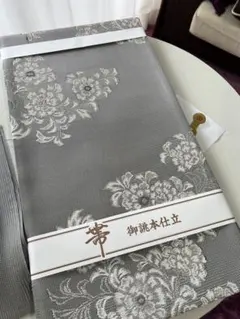夏の織名古屋帯 ほぼ新品 証紙ありサッカーSALE❣️ - メルカリ