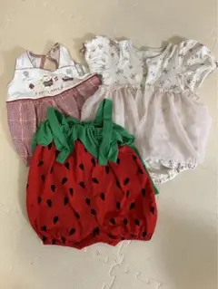 女の子　ロンパース