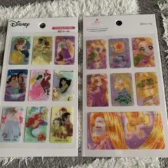 ディズニープリンセス　ラプンツェル　3Dシール