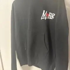 モブ ハートロゴ パーカー S