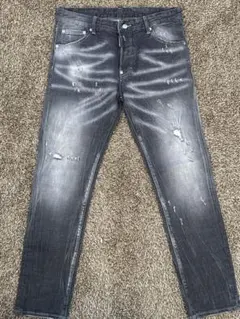 DSQUARED2 ヴィンテージ　ダメージデニム 48 グレー