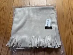 enrico alloni ストール　マフラー　膝掛け　ベージュ