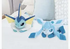 ポケモン　シャワーズ グレイシア おひるね　ぬいぐるみ　セットのサムネイル