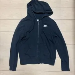 ナイキ　NIKE ジップパーカー　黒　ブラック