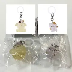 ポムポムプリン めじるしアクセサリー マフィン ポムポムプリン&マフィン 2点