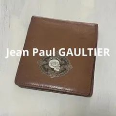 Jean Paul Gaultier 二つ折り財布 がま口 Jean Paul GAULTIER 二つ折りがま口財布 廃盤レア - メルカリ