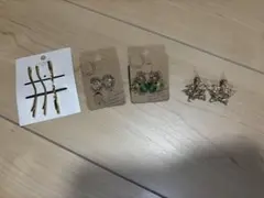 【新品未使用品】イヤリング　ヘアピン　まとめ売りセット