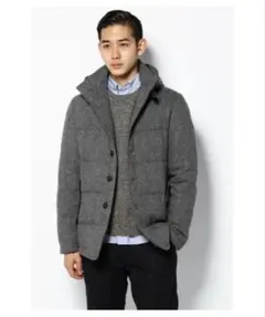 JOURNALSTANDARD フード付きダウンジャケット