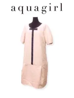 aquagirl アクアガール リボンワンピース ピンク