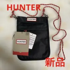 HUNTER スマホショルダー　サコッシュ　スマホケース　新品・未使用・タグ付きのサムネイル