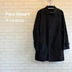Paul Stuart ポールスチュアート ステンカラーコート ロングコート L