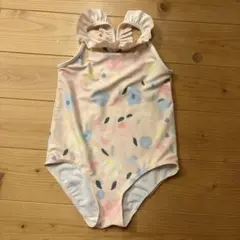 H&M 花柄 ワンピース水着 98/104