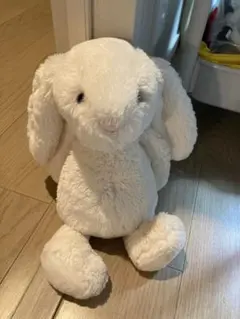 新品タグ付き】 JellyCat Mサイズ うさぎ ホワイト 白 ぬいぐるみ