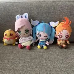 ひろがるスカイ！プリキュア　アニメキャラクター ぬいぐるみ 4体セット