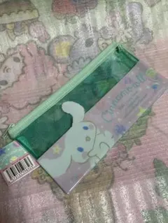 시나모롤 ポーチ スリムポーチ 산리오 ラメポーチ 新品 미사용 品