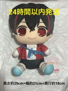 新品未使用 ゆあんくん カラフルピーチ おおきなBIGぬいぐるみ③１９