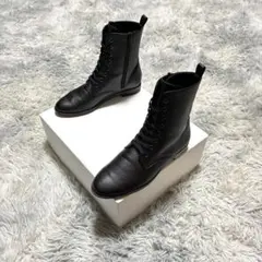 【美品】STACCATO 晴雨兼用 撥水 日本製 23.5〈定価22,990円〉