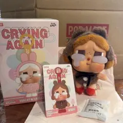 POPMART crybaby crying again ぬいぐるみペンダント
