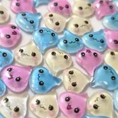 しずくちゃんラメ入りネイルパーツ30個