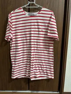 GUESS ストライプ　Tシャツ　赤のサムネイル