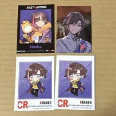 CR ハロウィン メタリックカード GIGO チェキ風カード きなこ