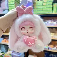 ハンドメイド 作家 うさぎ ぬいぐるみ ファンシー - メルカリ