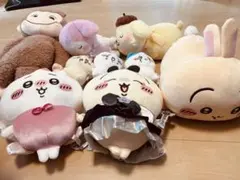 【新品】ちいかわ　うさぎ　超BIG ぬいぐるみ おさるのジョージ&サンリオセット