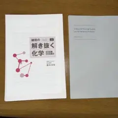 【裁断済み】鎌田の解き抜く化学 理論化学・無機化学①編のサムネイル
