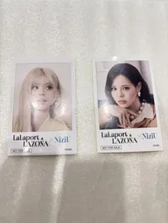 NiziU LaLaport & LAZONA 限定フォトカード 2枚セット