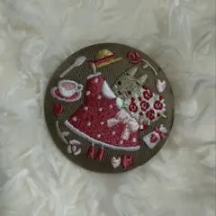 【サンリオ】Sanrioキャラクターズ 刺繍缶バッジ