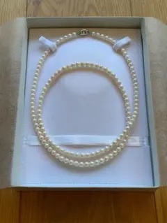 あこや真珠 ロングネックレス 5.5-6.0mm 80cm パールネックレス
