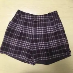 ショートパンツ　プライムパターン　チェック　ツイードのサムネイル