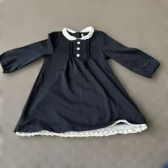 女の子　セレモニー　入園式　黒 ワンピース 80