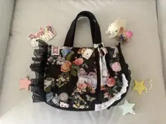コヤンイサムチョン サンダーちゃんチャーム シンプル フリルトート
